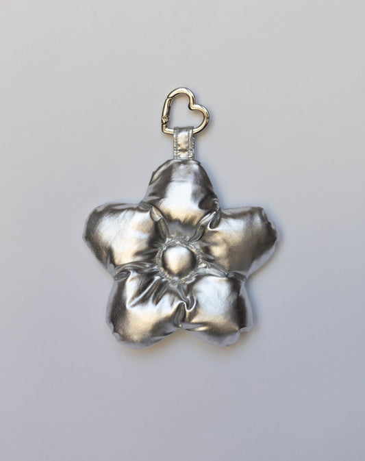 Flower Keychain NEZABUDKA x BISU metallic