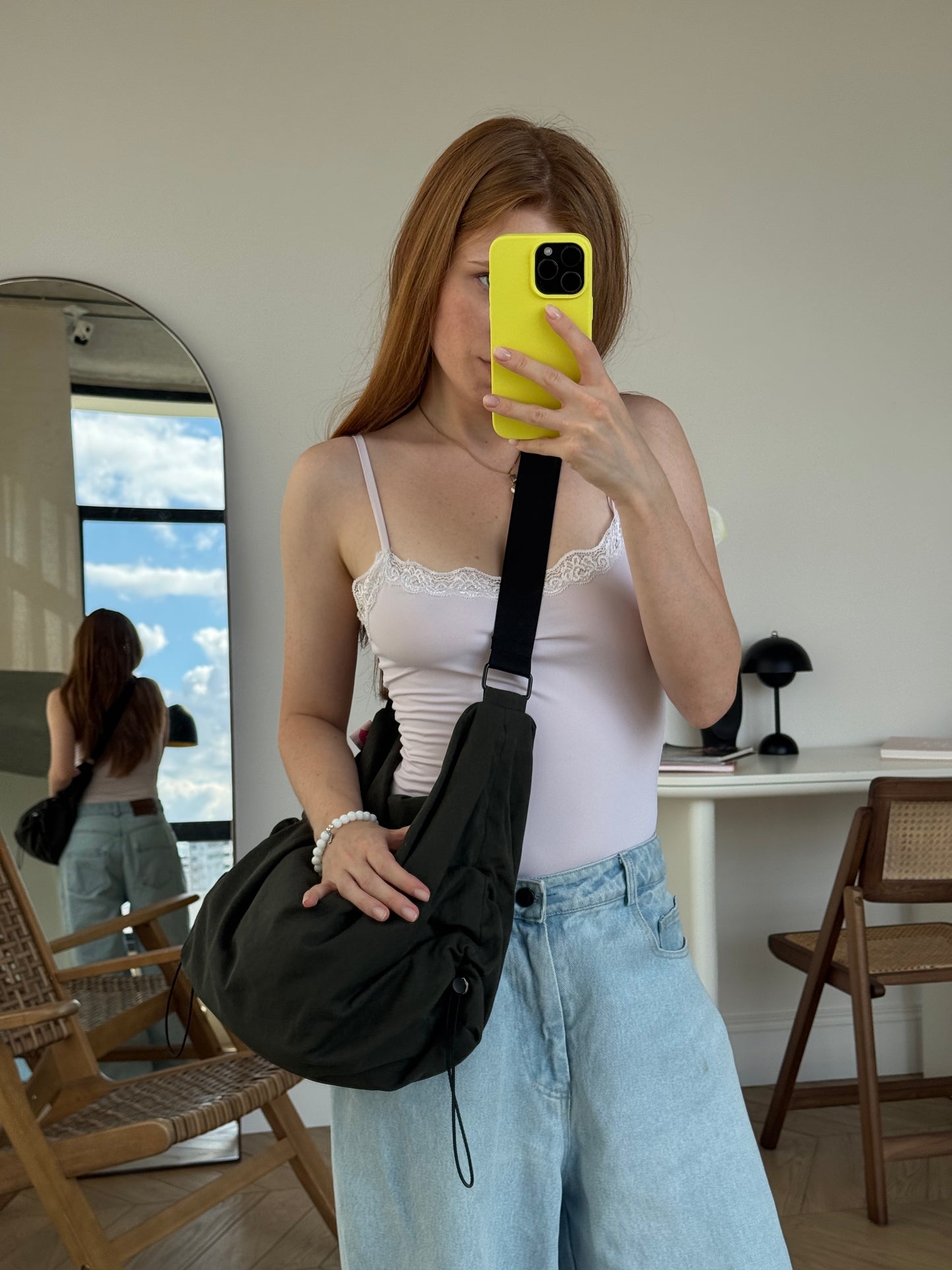 Bonbon bag khaki