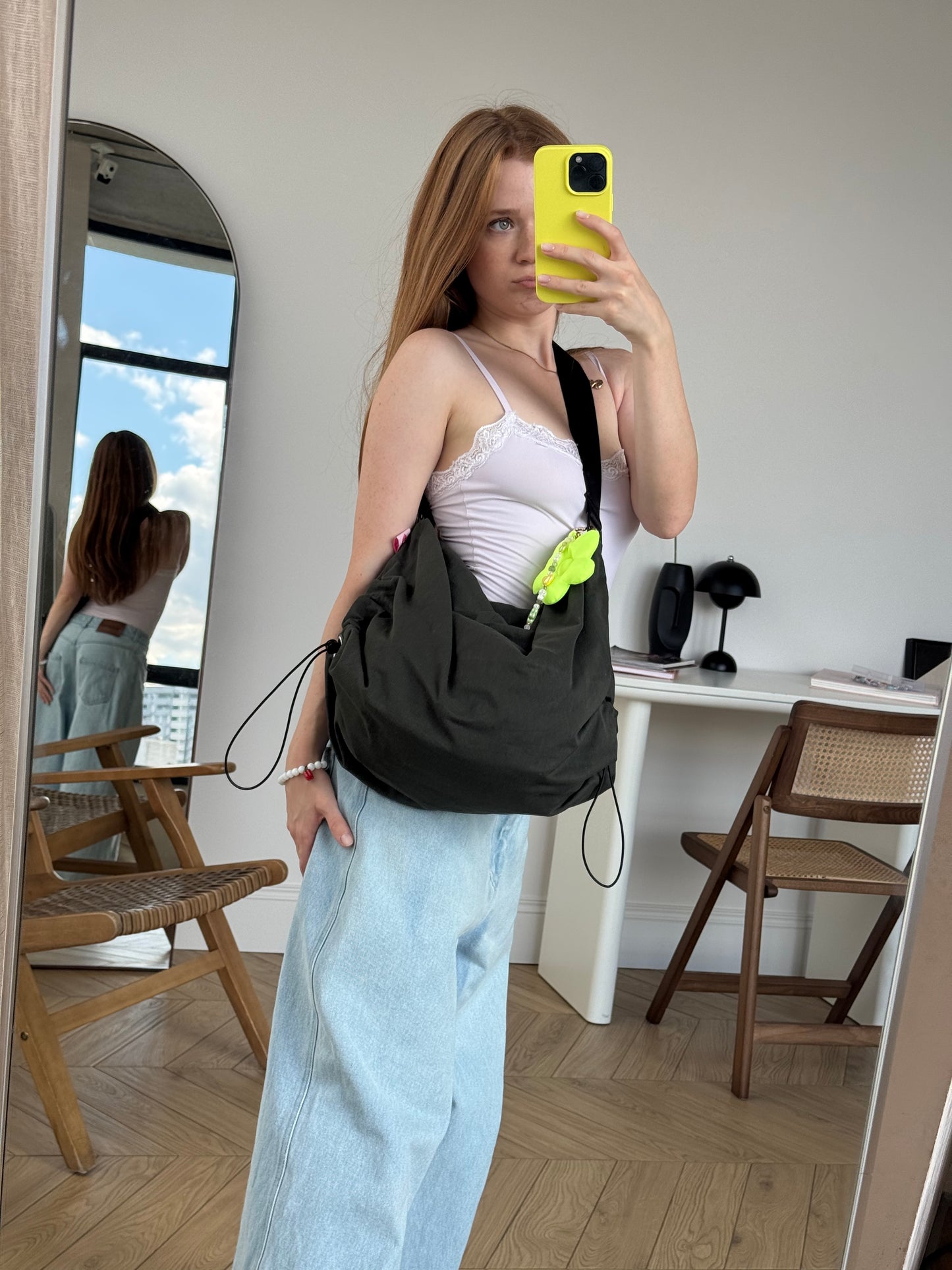 Bonbon bag khaki