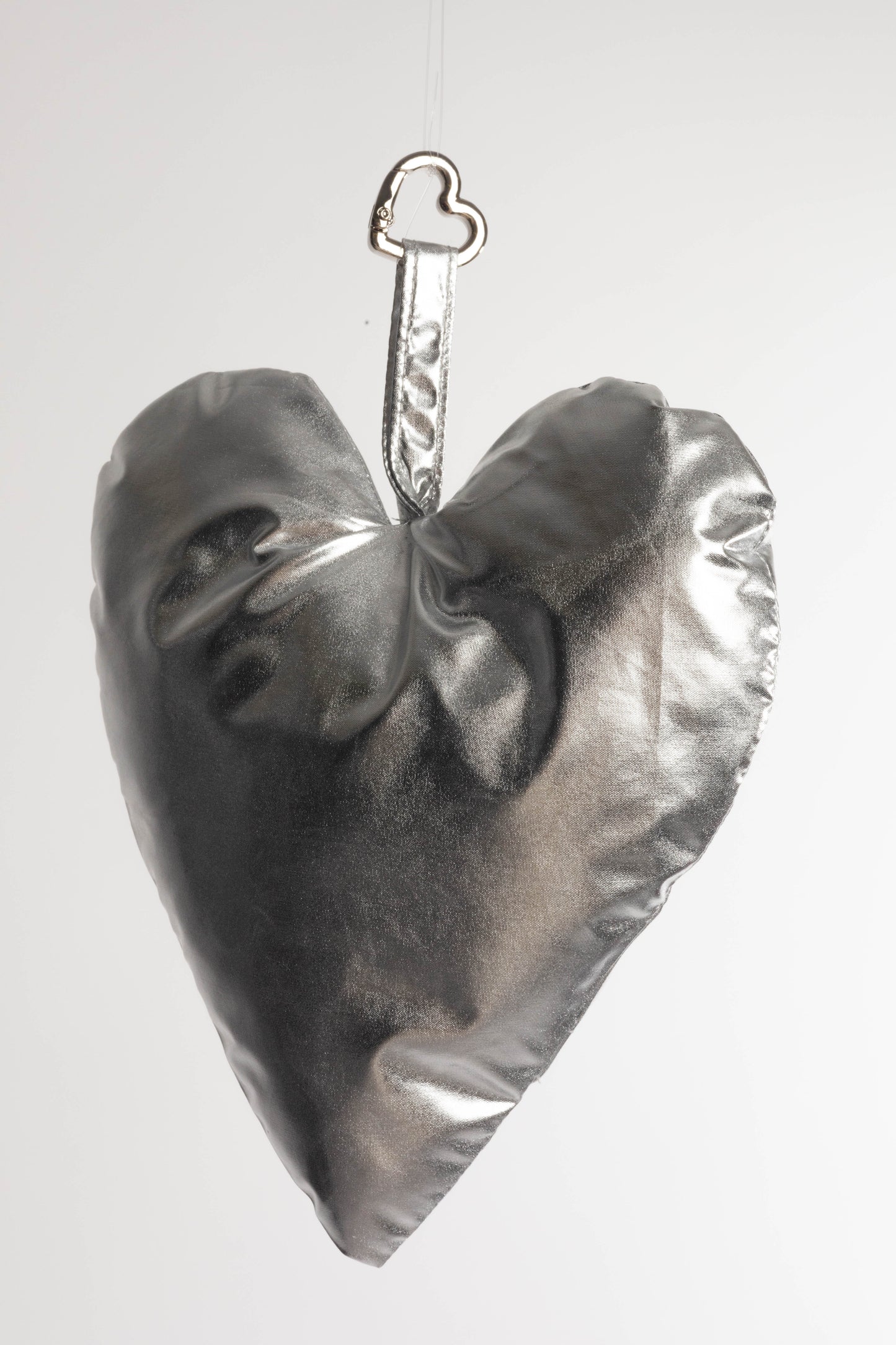 Keychain Heart metallic