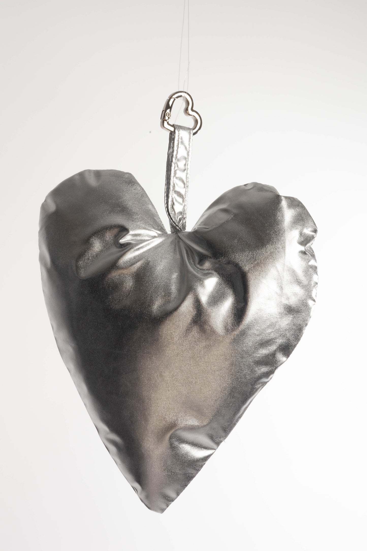 Keychain Heart metallic