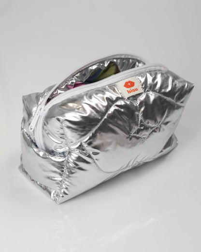 Косметичка "KISS" металік