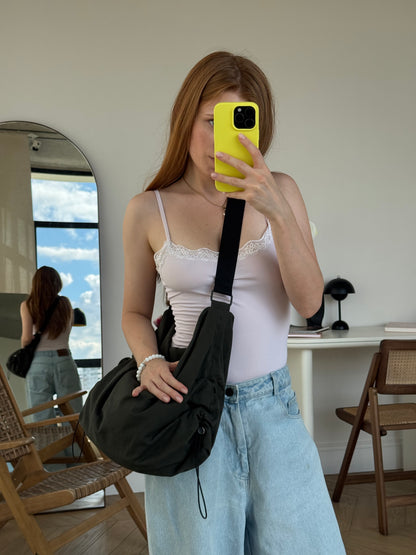 Bonbon bag khaki